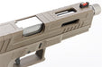KJ Works KP-13F Full Auto Metal Slide GBB Pistol (w/ Thread Barrel & Cap/ TAN)