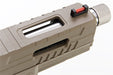 KJ Works KP-13F Full Auto Metal Slide GBB Pistol (w/ Thread Barrel & Cap/ TAN)