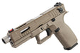 KJ Works KP-13F Full Auto Metal Slide GBB Pistol (w/ Thread Barrel & Cap/ TAN)