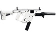 KRYTAC KRISS Vector Limited Edition AEG SMG Rifle (Alpine White/ with Mock Suppressor)