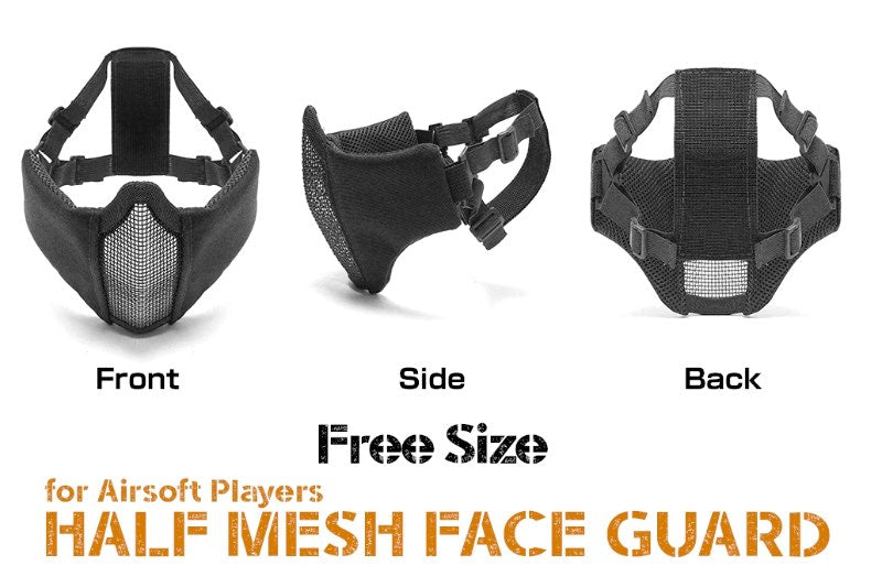 Laylax GARUDA Half Mesh Face Guard