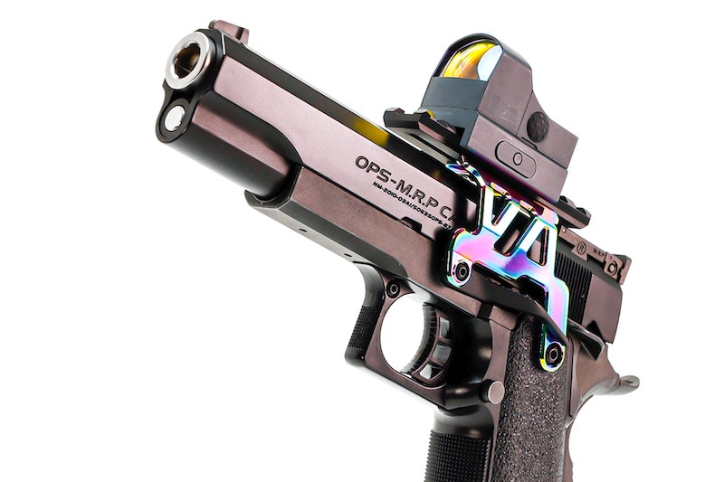 Laylax (L.A.S.) Aluminium Mount Base NEO for Tokyo Marui Hi-Capa 5.1/ 4.3 GBB Pistol (Heat Gradation)