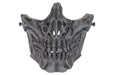 Laylax Battle Style Skull Face Guard (Shadow Black)