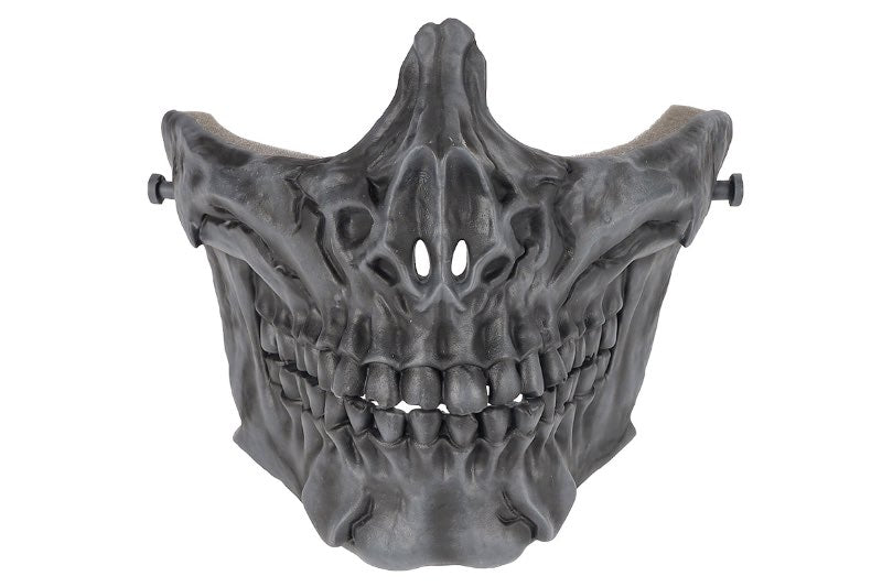 Laylax Battle Style Skull Face Guard (Shadow Black)
