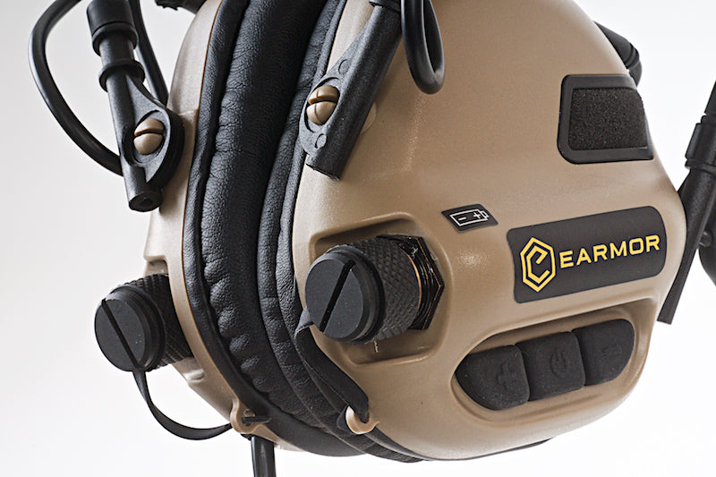 Earmor Tactical Hearing Protection Ear-Muff (Tan)