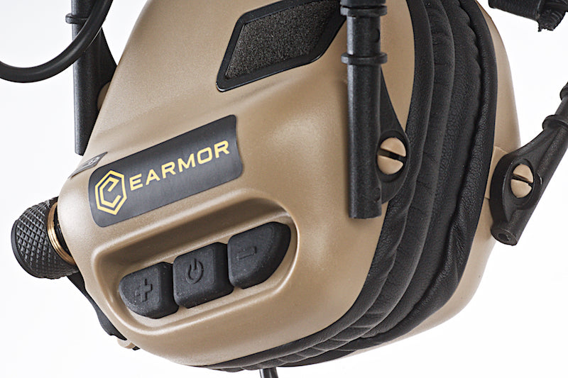 Earmor Tactical Hearing Protection Ear-Muff (Tan)