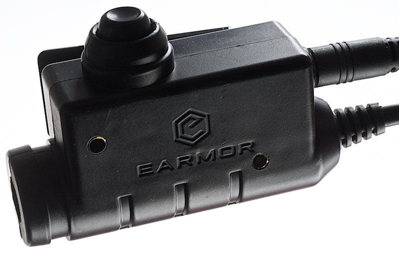 Earmor Military Adapter PTT for 3.5mm AUX