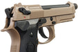 KJ Works M9A1 Full Metal Co2 Pistol  (Threaded Barrel/ Tan)