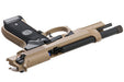 KJ Works M9A1 Full Metal GBB Pistol (Threaded Barrel/ Tan)