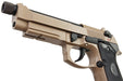 KJ Works M9A1 Full Metal GBB Pistol (Threaded Barrel/ Tan)