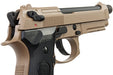 KJ Works M9A1 Full Metal GBB Pistol (Threaded Barrel/ Tan)