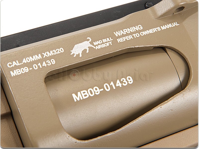 Madbull AGX Pistol BB / Paintball Launcher (Light Ver, Tan)