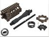 Madbull Daniel Defense 4 inch Rail Kit ( RIS Unit / Outer & Inner Barrel) (Dark Earth)