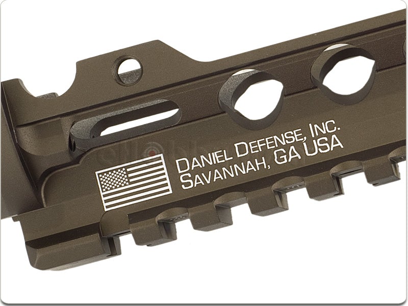 Madbull Daniel Defense 7 inch Omega Rail (Dark Earth)