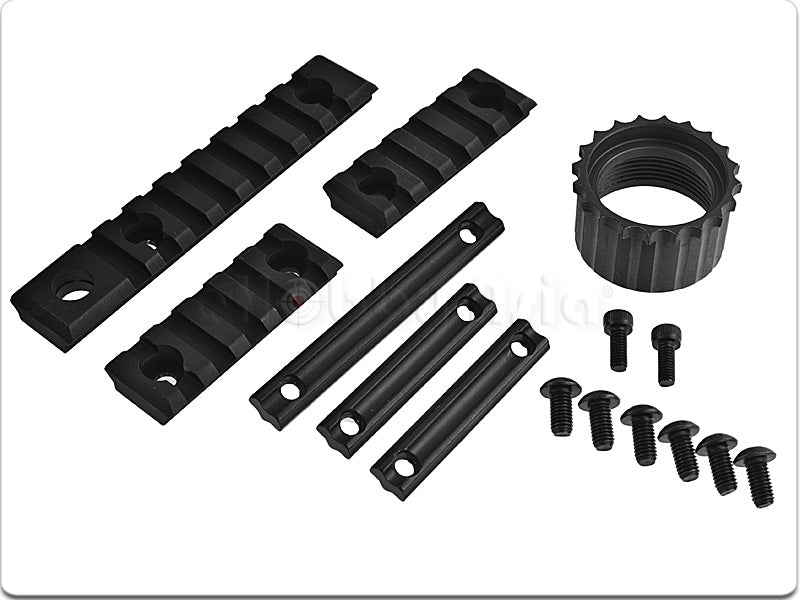 Madbull Troy Licensed TRX BattleRail 9" (with 3pcs QD Rail)