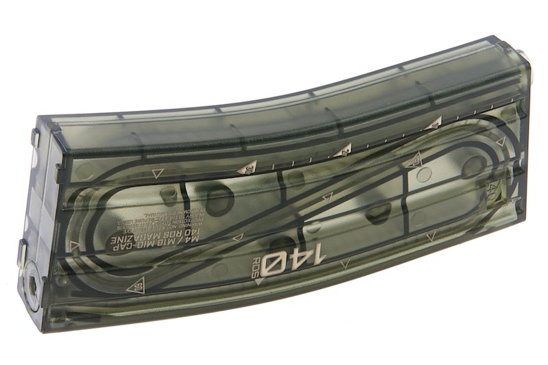 ARES 140rds Magazine for M4 / M16 AEG - Transparent (5PCS / BOX)