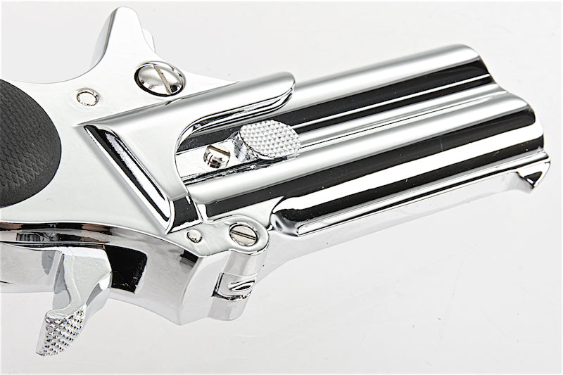MAXTACT Derringer Full Metal Gas Powered Airsoft Gun (6mm, Silver)