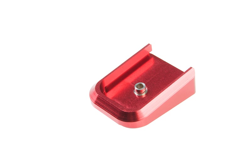 Airsoft Masterpiece Aluminum Magazine Base For Marui Hi-Capa 5.1 GBB (Red)