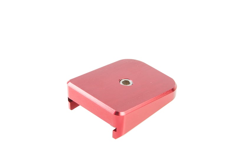 Airsoft Masterpiece Aluminum Magazine Base For Marui Hi-Capa 5.1 GBB (Red)