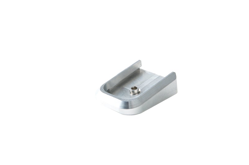 Airsoft Masterpiece SV Aluminum Magazine Base For Marui Hi-Capa 5.1 GBB (Silver)