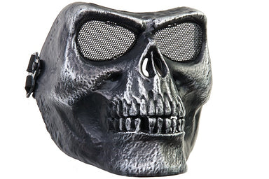 Zujizhe M02 Skull Mask (Silver/ Grey)
