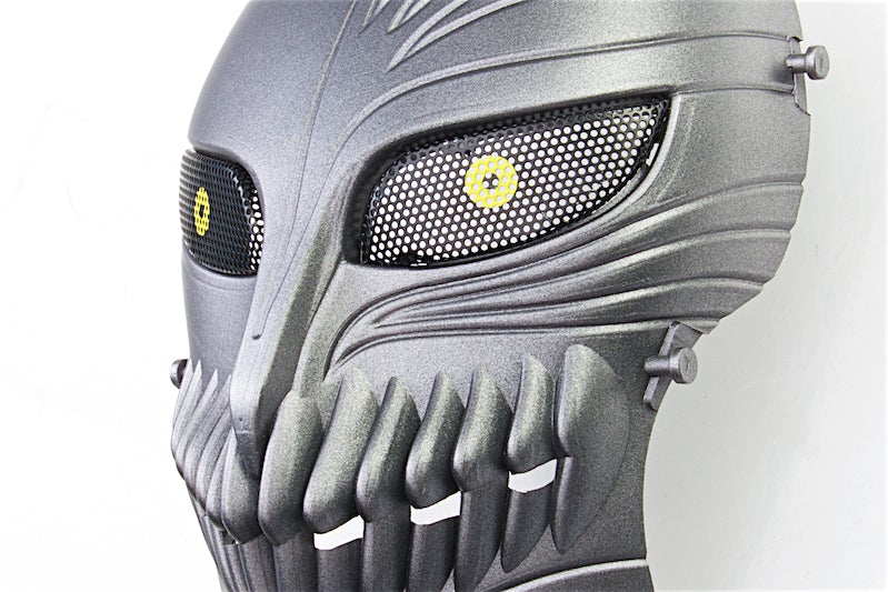 Zujizhe DC16 Hollow Mask (Silver/ Grey)