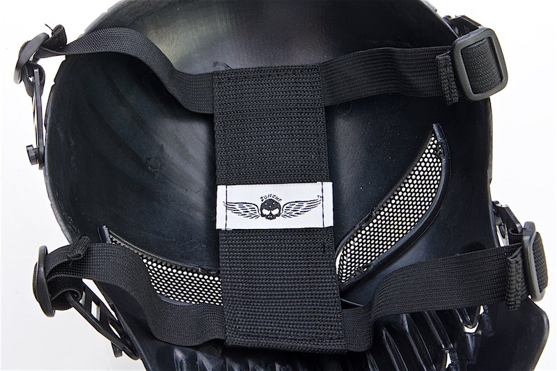 Zujizhe DC16 Hollow Mask (Silver/ Grey)