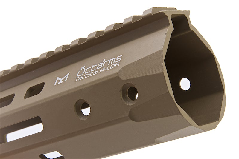 ARES 201mm M-Lok System Handguard Set (Dark Earth)