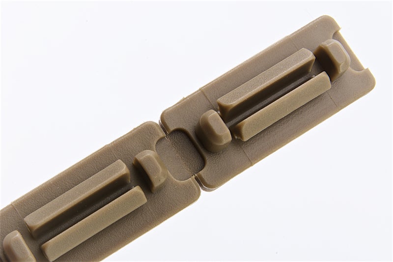 ARES Plastic M-Lok Rail Cover Set (Dark Earth)