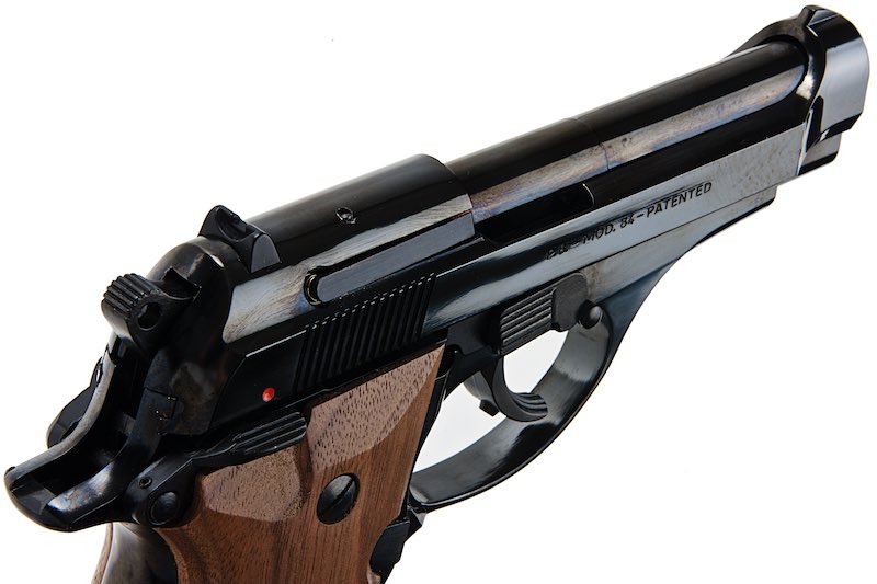 Marushin W Deep Black ABS M84 Model Gun (Walnut Grip)