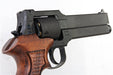 Marushin Mateba Revolver 6mm X-Cartridge Series Black HW Wood Grip Version