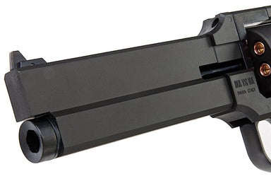 Marushin Mateba Revolver 6mm X-Cartridge Series Black HW Wood Grip Version