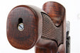 Marushin Mateba Revolver 6mm X-Cartridge Series (Deep Black Version, Wood Grip)