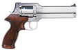 Marushin Mateba Revolver 6mm X-Cartridge Series Silver Wood Grip Version