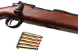 Marushin Mauser Kar98K Sporter Black HW Walnut Stock (6mm Gas Version)