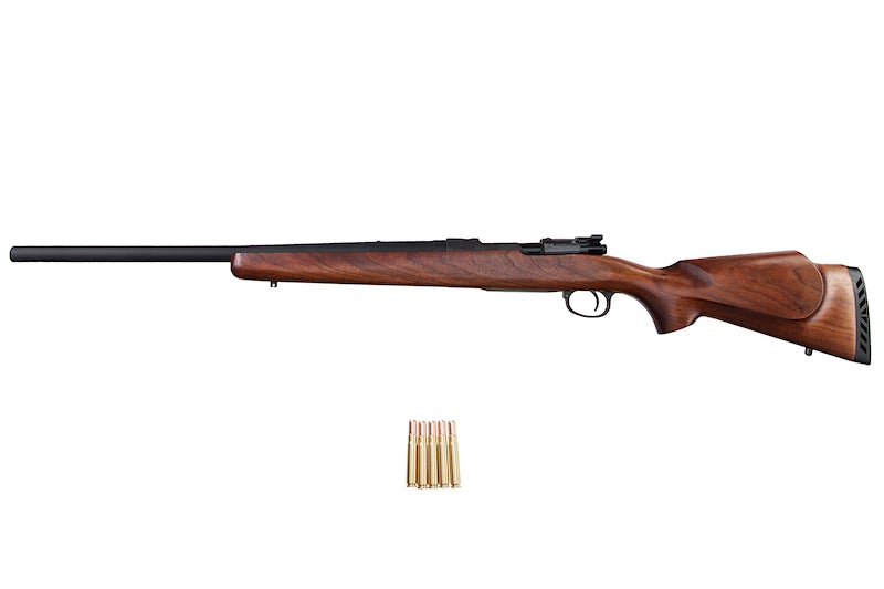 Marushin Mauser Kar98K Sporter Black HW Walnut Stock (6mm Gas Version)