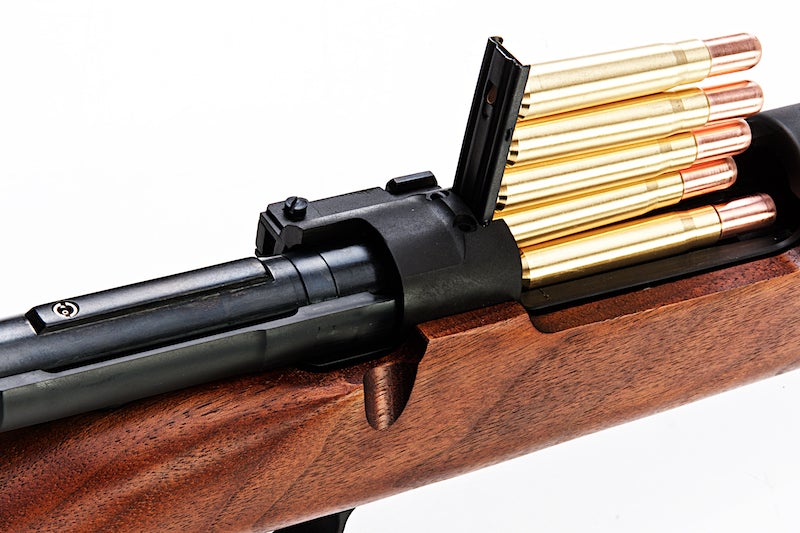 Marushin Mauser Kar98K Sporter Black HW Walnut Stock (6mm Gas Version) | eHobbyAsia