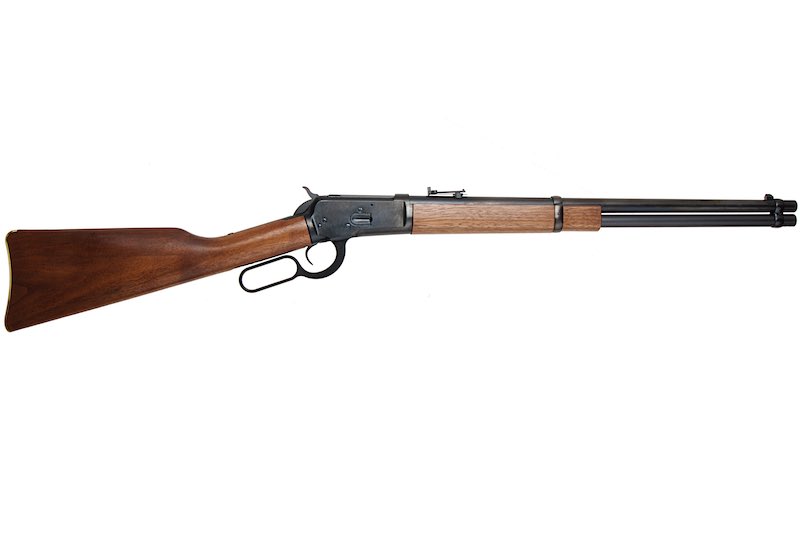 Marushin Winchester M1892 Black Walnut Stock Rifle (6mm Gas Ver.)