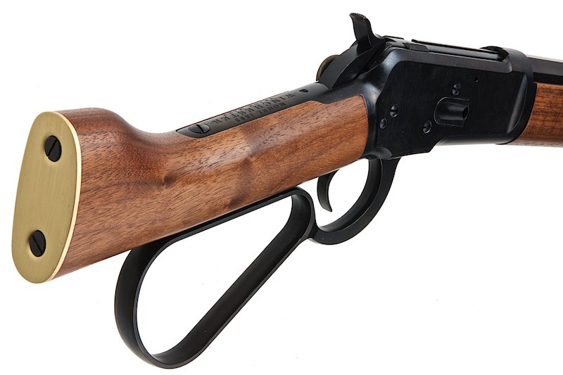 Marushin Winchester M1892 Randall Custom Black Walnut Stock Airsoft Rifle (6mm)