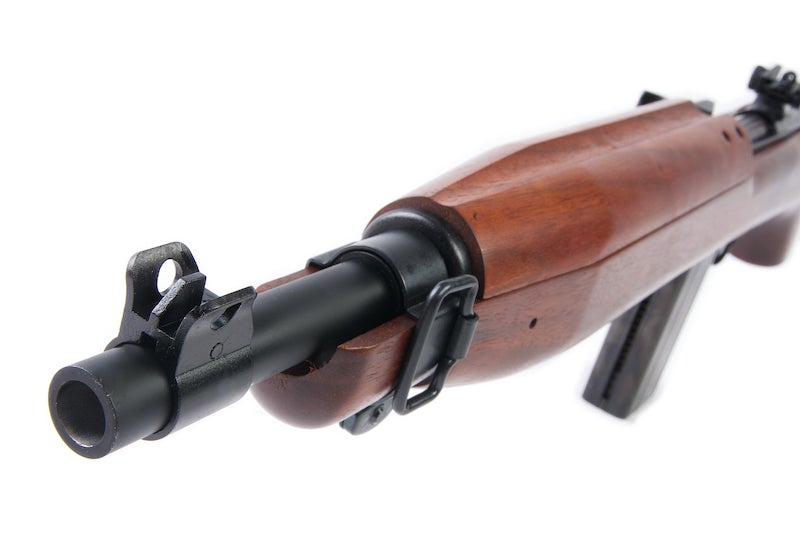 Marushin M1 Short EXB2 Walnut 6mm Gas Blow Back Rifle (CO2/ Brass Piston)