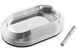 Airsoft Masterpiece CNC Limcat Magwell with Rubber Bottom for Marui Hi-Capa GBB (Silver)