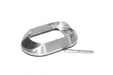 Airsoft Masterpiece CNC Magwell with Rubber Bottom (Silver)