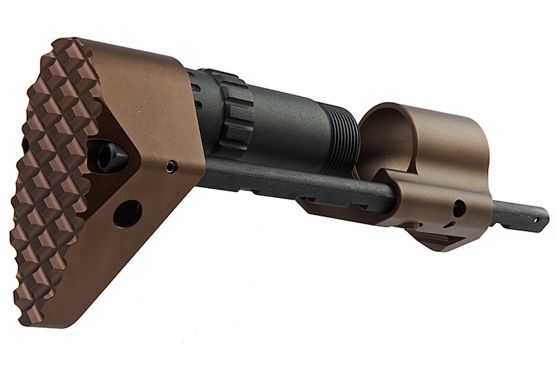 G&P Troy PDW Stock for Marui MWS M4A1 GBB (Sand)