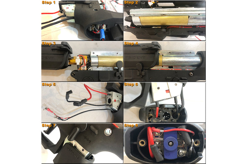 MAXX Model CNC Hopup Chamber ME-PRO With LED for M4/M16 AEG Airsoft Rifle (Except KWA)