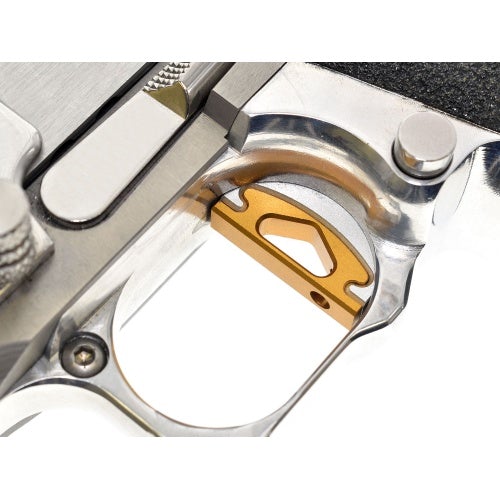 COWCOW Technology Module Trigger Base for TM Hi-Capa & 1911 GBB (Silver)