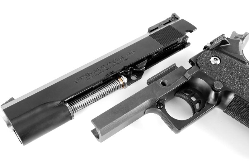 Nine Ball Recoil Spring Guide w/Short Recoil Spring Set Neo for Marui Hi-Capa5.1 GBB Airsoft Pistol