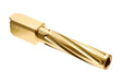 Nine Ball Non-Recoil Fluted Outer Barrel NEO for Marui G19 Gen 3/ Gen 4 Airsoft GBB (Gold)