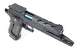 Nine Ball '2Way Fixed' Non-Recoiling ZANSHIN Series Outer Barrel For Marui Hi-Capa 5.1 (Kurenai Red)