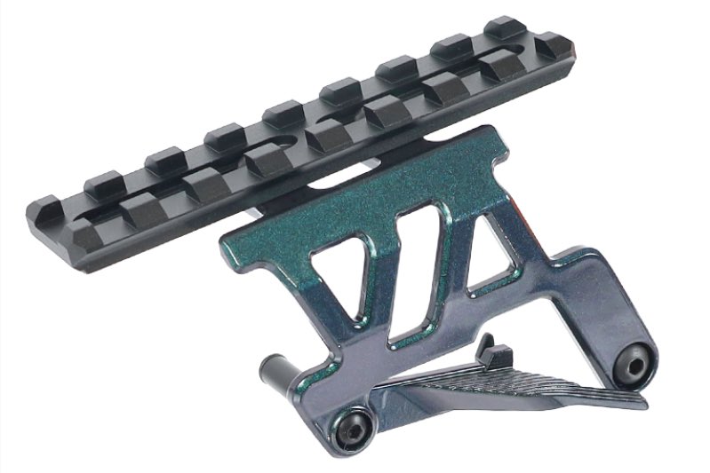 Nine Ball Aluminum ZANSHIN Optic Base Mount NEO for Marui Hi Capa GBB Pistol (Midori Green)