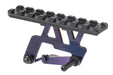 Nine Ball Aluminum ZANSHIN Optic Base Mount NEO for Marui Hi Capa GBB Pistol (Murasaki Purple)